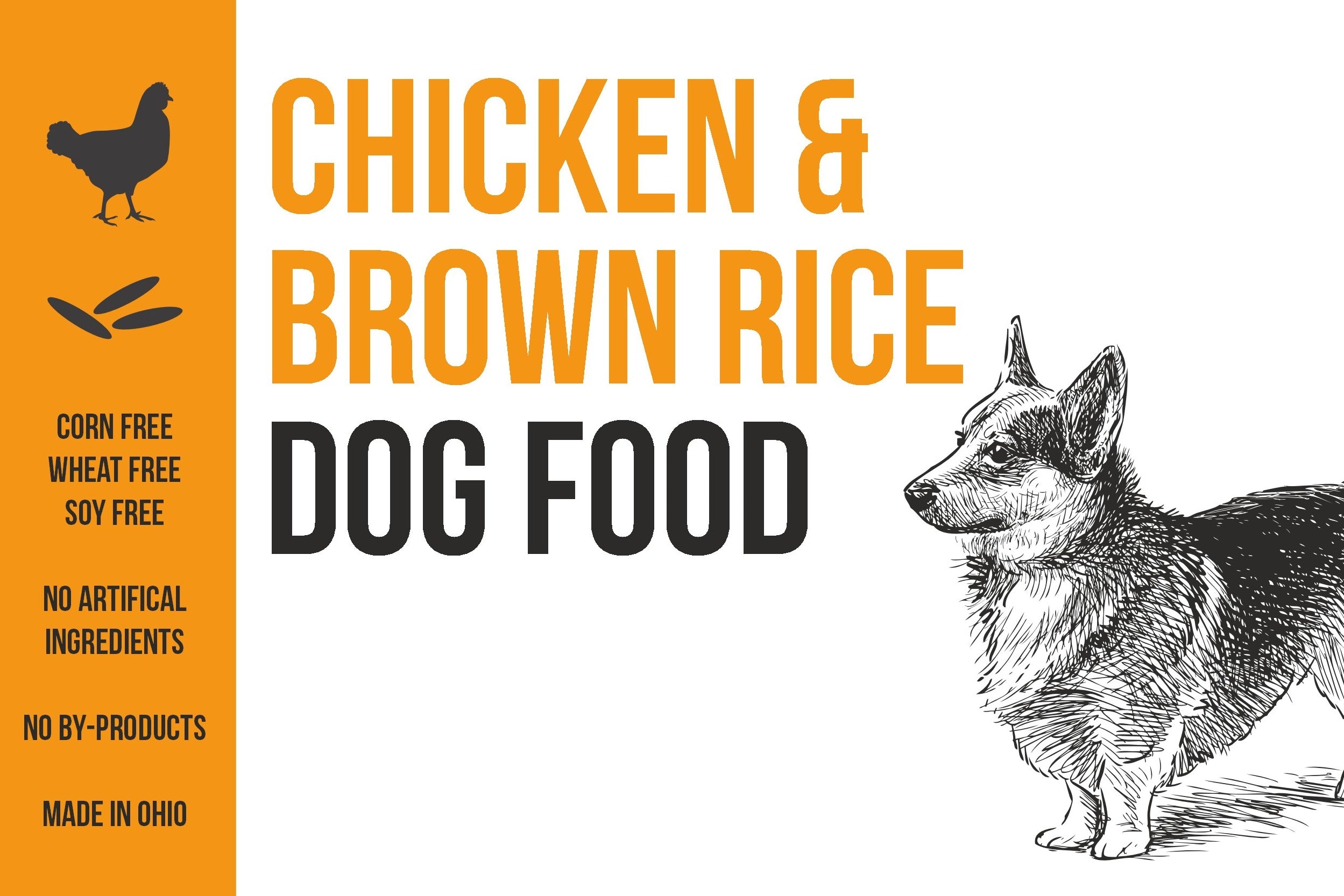 Chicken Brown Rice Lake Erie Pet Food Co