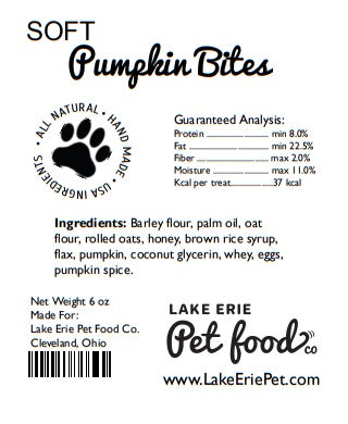 Pumpkin Bites (soft)